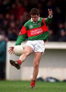 8 April 2001; James Gill of Mayo during the Allianz GAA National Football League Division 1B match between Mayo and Meath at James Stephen's Park in Ballina, Mayo. Photo by Brendan Moran/Sportsfile