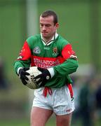8 April 2001; Marty McNicholas of Mayo during the Allianz GAA National Football League Division 1B match between Mayo and Meath at James Stephen's Park in Ballina, Mayo. Photo by Brendan Moran/Sportsfile