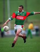 8 April 2001; Trevor Mortimer of Mayo during the Allianz GAA National Football League Division 1B match between Mayo and Meath at James Stephen's Park in Ballina, Mayo. Photo by Brendan Moran/Sportsfile