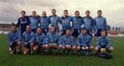 7 April 2001; The Dublin team before the Leinster U21 Football Championship Final match between Dublin and Meath at St Conleth's Park in Newbridge, Kildare. Photo by Damien Eagers/Sportsfile