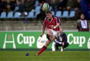 21 April 2001; Ronan O'Gara of Munster during the Heineken European Cup Semi-Final match between Stade Francais and Munster at Stadium Lille Metropole in Lille, France. Photo by Matt Browne/Sportsfile *** Local Caption ***