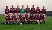 21 April 2001; The Galway team before the Allianz GAA National Football League Division 1 Semi-Final match between Galway and Sligo in Dr Hyde Park in Roscommon. Photo by Damien Eagers/Sportsfile