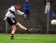 21 April 2001; Peter Walsh of Sligo during the Allianz GAA National Football League Division 1 Semi-Final match between Galway and Sligo in Dr Hyde Park in Roscommon. Photo by Damien Eagers/Sportsfile