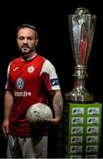 2 March 2016; Raffaele Cretaro, Sligo Rovers, in attendance at an SSE Airtricity and FAI photoshoot with League players. Aviva Stadium, Dublin. Picture credit: David Maher / SPORTSFILE