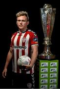 2 March 2016; Conor McCormack, Derry City, in attendance at an SSE Airtricity and FAI photoshoot with League players. Aviva Stadium, Dublin. Picture credit: David Maher / SPORTSFILE