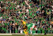 13 June 2015; General view of Northern Ireland fans. UEFA EURO 2016 Championship Qualifier, Group F, Northern Ireland v Romania, Windsor Park, Belfast, Co. Antrim. Picture credit: Oliver McVeigh / SPORTSFILE