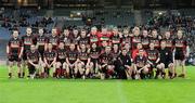 13 February 2010; The Naomh Colum Cille squad. AIB GAA Hurling All-Ireland Junior Club Championship Final, Blackrock, Limerick v Naomh Colum Cille, Tyrone, Croke Park, Dublin. Photo by Sportsfile