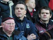 14 February 2010; Padraic Joyce, Galway, watches from the stand. Allianz National Football League, Division 1, Round 2, Galway v Monaghan, Pearse Stadium, Galway. Picture credit: Ray Ryan / SPORTSFILE