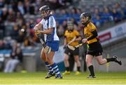 6 March 2016; Anna Geary, Milford, clears her lines ahead of Maolicia Callagy, Killimor. AIB All-Ireland Senior Camogie Club Championship Final 2015, Milford v Killimor. Croke Park, Dublin. Picture credit: Piaras Ó Mídheach / SPORTSFILE