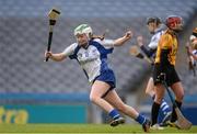 6 March 2016; Laura Stack, Milford, celebrates scoring her side's second goal. AIB All-Ireland Senior Camogie Club Championship Final 2015, Milford v Killimor. Croke Park, Dublin. Picture credit: Piaras Ó Mídheach / SPORTSFILE