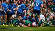 12 March 2016; CJ Stander, Ireland, scores his side's third try of the match. RBS Six Nations Rugby Championship, Ireland v Italy. Aviva Stadium, Lansdowne Road, Dublin. Picture credit: Ramsey Cardy / SPORTSFILE