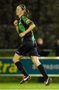 12 March 2016; Clare Kinsella, Peamount United, celebrates scoring her side's first goal. Continental Tyres Women's National League, UCD Waves v Peamount United. Jackson Park, Glenamuck Road, Kilternan, Co. Dublin. Picture credit: Piaras Ó Mídheach / SPORTSFILE