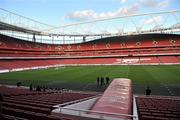 1 March 2010; General view of the Emirates Stadium ahead of the international friendly match between the Republic of Ireland and Brazil on Tuesday. Emirates Stadium, London. Picture credit: David Maher / SPORTSFILE