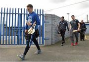 13 March 2016; Waterford's Austin Gleeson arrives at the ground with his team-mates. Allianz Hurling League, Division 1A, Round 4, Waterford v Dublin. Walsh Park, Waterford. Picture credit: Matt Browne / SPORTSFILE