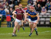 13 March 2016; Joe Canning, Galway, in action against Ronan Maher, Tomas Hamill and Padraic Maher, Tipperary. Allianz Hurling League, Division 1A, Round 4, Galway v Tipperary. Pearse Stadium, Galway. Picture credit: Ray Ryan / SPORTSFILE