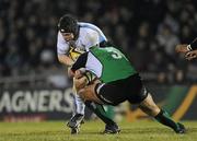 5 March 2010; Calum Forrester, Glasgow Warriors, in action against Jamie Hagan, Connacht. Celtic League, Connacht v Glasgow Warriors, Sportsground, Galway. Picture credit: Pat Murphy / SPORTSFILE