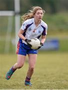 12 March 2016; Niamh Mackey, Mary Immaculate College Limerick. Giles Cup Final 2016 - St Patrick's College, Drumcondra v Mary Immaculate College, Limerick. John Mitchels GAA Club, Tralee, Co. Kerry. Picture credit: Brendan Moran / SPORTSFILE