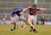 6 March 2010; Timmy Hammersley, Waterford IT, in action against Declan Connolly, NUI Galway. Ulster Bank Fitzgibbon Cup Final, National University of Ireland, Galway v Waterford Institute of Technology, Pearse Stadium, Galway. Picture credit: Pat Murphy / SPORTSFILE