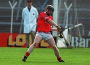 8 April 2001; Wayne Sherlock of Cork during the Allianz GAA National Hurling League Division 1B Round 4 match between Cork and Waterford at Páirc Uí Chaoimh in Cork. Photo by Damien Eagers/Sportsfile