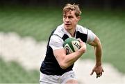 18 March 2016; Ireland's Andrew Trimble in action during the captain's run. Ireland Rugby Captain's Run. Aviva Stadium, Lansdowne Road, Dublin.  Picture credit: Matt Browne / SPORTSFILE