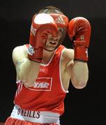 6 March 2010; John Joe Nevin, Cavan, in action against Derek Thorpe, St Aidans, during their men's elite 54kg final bout. Men's Novice National Championships 2010 Finals - Saturday Afternoon Session, National Stadium, Dublin. Picture credit: Stephen McCarthy / SPORTSFILE