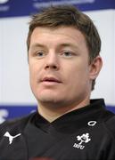 12 March 2010; Ireland captain Brian O'Driscoll during a squad press conference ahead of their RBS Six Nations Rugby Championship match against Wales on Saturday. Croke Park, Dublin. Picture credit: Brendan Moran / SPORTSFILE