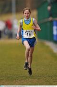 13 March 2010; Siofra Cleirigh-Buttner, Colaiste Iosagain, Leinster, on her way to winning the Junior Girls race, All-Ireland Schools Cross Country Championships. Cork Institute of Technology, Cork. Picture credit: Diarmuid Greene / SPORTSFILE