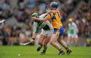 17 March 2010; Henry Shefflin, Ballyhale Shamrocks, in action against Michael Ryan, Portumna. AIB GAA Hurling All-Ireland Senior Club Championship Final, Ballyhale Shamrocks v Portumna, Croke Park, Dublin. Picture credit: Brendan Moran / SPORTSFILE