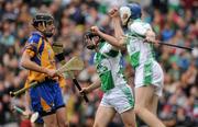 17 March 2010; David Hoyne, Ballyhale Shamrocks, celebrates scoring his side's first goal. AIB GAA Hurling All-Ireland Senior Club Championship Final, Ballyhale Shamrocks v Portumna, Croke Park, Dublin. Picture credit: Brian Lawless / SPORTSFILE