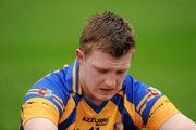 17 March 2010; Portumna's Joe Canning shows his disappointment after the match. AIB GAA Hurling All-Ireland Senior Club Championship Final, Ballyhale Shamrocks v Portumna, Croke Park, Dublin. Picture credit: Brian Lawless / SPORTSFILE