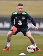 21 March 2016; Republic of Ireland's Jack Byrne in action during squad training. Republic of Ireland Squad Training. National Sports Campus, Abbotstown, Dublin. Picture credit: David Maher / SPORTSFILE