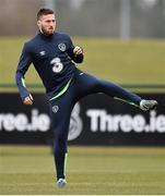 21 March 2016; Republic of Ireland's Matt Doherty in action during squad training. Republic of Ireland Squad Training. National Sports Campus, Abbotstown, Dublin. Picture credit: David Maher / SPORTSFILE