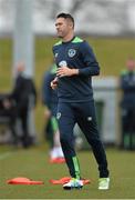 21 March 2016; Republic of Ireland's Robbie Keane in action during squad training. Republic of Ireland Squad Training. National Sports Campus, Abbotstown, Dublin. Picture credit: David Maher / SPORTSFILE