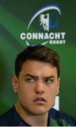 22 March 2016; Connacht's Quinn Roux during a press conference. Connacht Rugby Squad Training and Press Conference, Sportsground, Galway. Picture credit: Piaras Ó Mídheach / SPORTSFILE