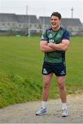 22 March 2016; Connacht's Quinn Roux after a press conference. Connacht Rugby Squad Training and Press Conference, Sportsground, Galway. Picture credit: Piaras Ó Mídheach / SPORTSFILE
