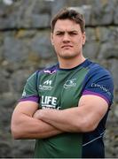 22 March 2016; Connacht's Quinn Roux poses for a portrait after a press conference. Connacht Rugby Squad Training and Press Conference, Sportsground, Galway. Picture credit: Piaras Ó Mídheach / SPORTSFILE
