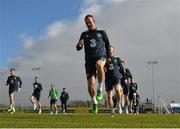 23 March 2016; Republic of Ireland's Glenn Whelan during squad training. National Sports Campus, Abbotstown, Dublin. Picture credit: David Maher / SPORTSFILE