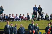 23 March 2016; Local children look on during Republic of Ireland squad training. National Sports Campus, Abbotstown, Dublin. Picture credit: David Maher / SPORTSFILE