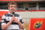 17 March 2010; PBC joint captain David O'Mahony. Munster Schools Senior Cup Final, Rockwell College v PBC, Thomond Park, Limerick. Picture credit: Diarmuid Greene / SPORTSFILE