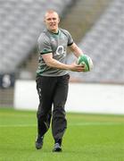 19 March 2010; Ireland's Keith Earls during the squad captain's run ahead of their RBS Six Nations Rugby Championship match against Scotland on Saturday. Croke Park, Dublin. Picture credit: Brendan Moran / SPORTSFILE