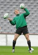19 March 2010; Ireland's Stephen Ferris during the squad captain's run ahead of their RBS Six Nations Rugby Championship match against Scotland on Saturday. Croke Park, Dublin. Picture credit: Brendan Moran / SPORTSFILE