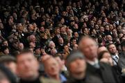 19 March 2010; Punters watch on during the Martin Pipe Conditional Jockeys' Handicap Hurdle. Cheltenham Racing Festival - Friday. Prestbury Park, Cheltenham, Gloucestershire, England. Picture credit: Stephen McCarthy / SPORTSFILE