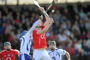 21 March 2010; Michael Cussen, Cork, in action against Mark O'Brien, Waterford. Allianz GAA National Hurling League, Division 1, Round 4, Waterford v Cork, Walsh Park, Waterford. Picture credit: Matt Browne / SPORTSFILE