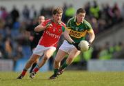 21 March 2010; Kieran O'Leary, Kerry, in action against Trevor Howley, Mayo. Allianz GAA National Football League, Division 1, Round 5, Kerry v Mayo, Austin Stack Park, Tralee, Co. Kerry. Picture credit: Stephen McCarthy / SPORTSFILE