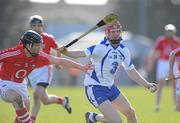 21 March 2010; John Mullane, Cork, in action against Shane O'Neill, Waterford. Allianz GAA National Hurling League, Division 1, Round 4, Waterford v Cork, Walsh Park, Waterford. Picture credit: Matt Browne / SPORTSFILE