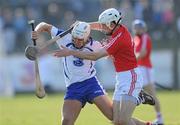 21 March 2010; Stephen Mulumphy, Waterford, in action against Kevin Hartnett, Cork. Allianz GAA National Hurling League, Division 1, Round 4, Waterford v Cork, Walsh Park, Waterford. Picture credit: Matt Browne / SPORTSFILE