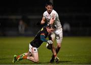 26 March 2016; Andy Mallon, Armagh, in action against Mattie Donnelly, Tyrone. Allianz Football League, Division 2, Round 6, Tyrone v Armagh, Healy Park, Omagh, Co. Tyrone. Photo by Sportsfile