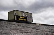 27 March 2016; A general view of the scoreboard at St Tiernach's Park, Clones, ahead of the game. Allianz Football League Division 1 Round 6, Monaghan v Kerry. St Tiernach's Park, Clones, Co. Monaghan.  Picture credit: Stephen McCarthy / SPORTSFILE