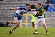 27 March 2016; Colm Cooper, Kerry, in action against Fintan Kelly, Monaghan. Allianz Football League Division 1 Round 6, Monaghan v Kerry. St Tiernach's Park, Clones, Co. Monaghan.  Picture credit: Stephen McCarthy / SPORTSFILE