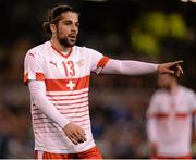 25 March 2016; Richardo Rodríguez, Switzerland. 3 International Friendly, Republic of Ireland v Switzerland. Aviva Stadium, Lansdowne Road, Dublin.  Picture credit: Seb Daly / SPORTSFILE